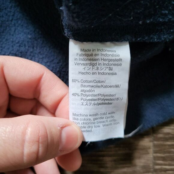 J.Crew Mercantile Quarter Button Closure Pullover Sweatshirt Men's Medium - Picture 7 of 7